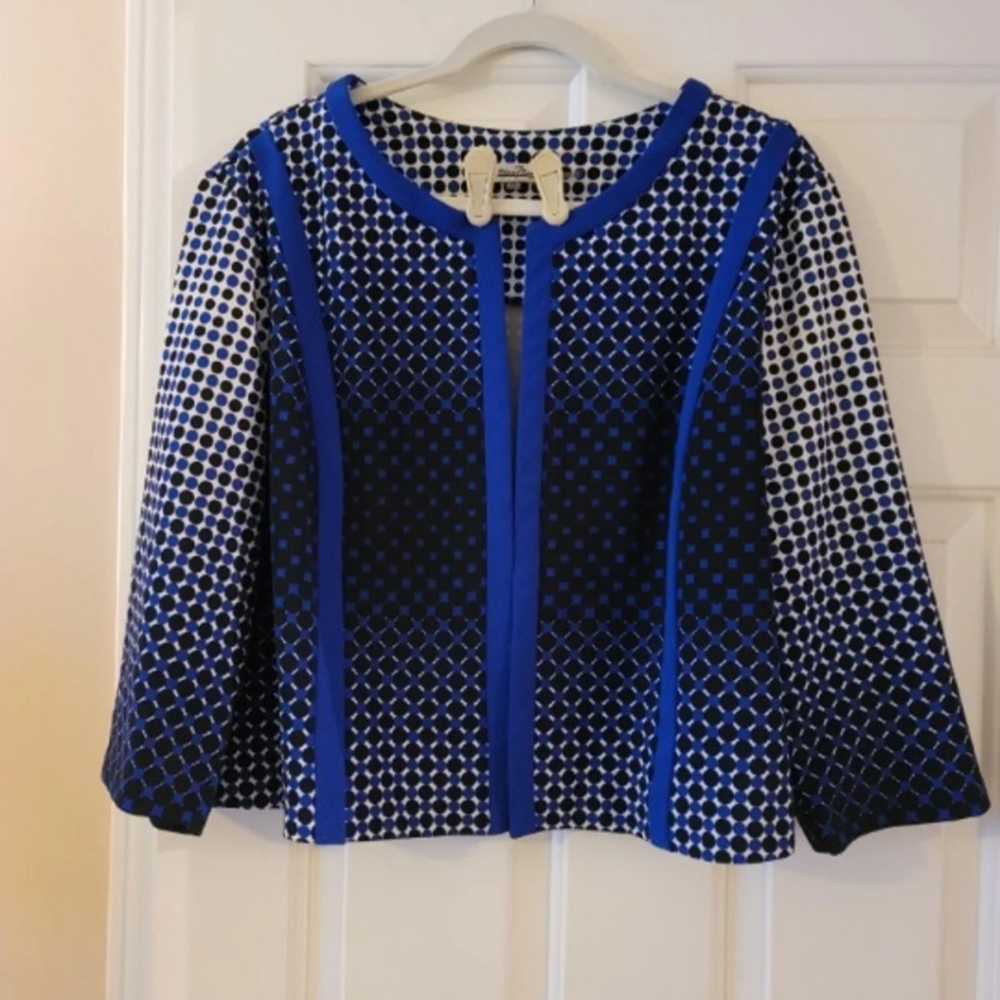 Blue Ombre Dress Jacket